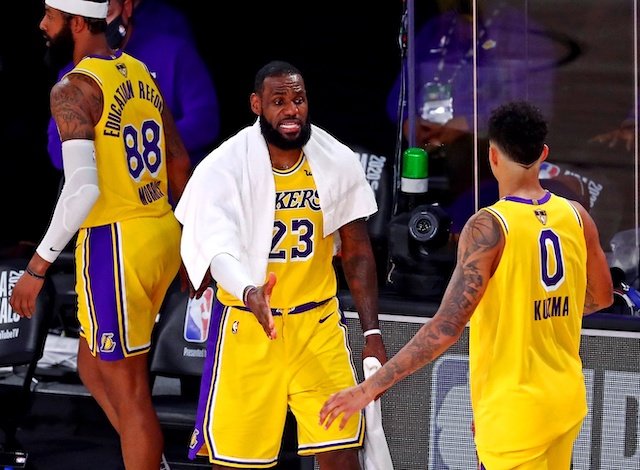 LeBron James, Kyle Kuzma, Markieff Morris