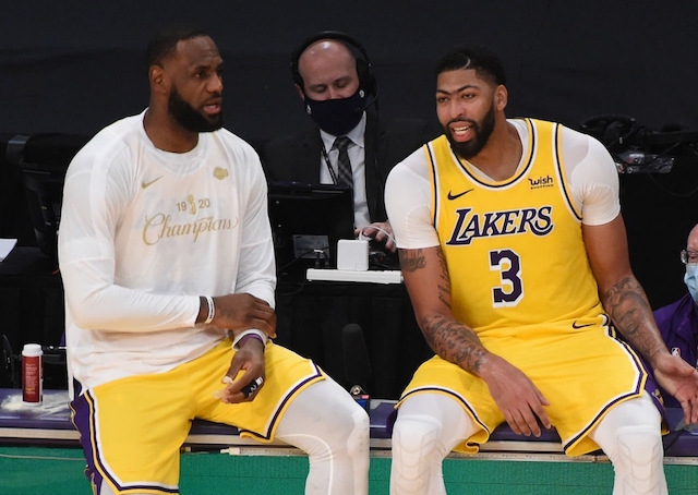 Anthony Davis, LeBron James, Lakers