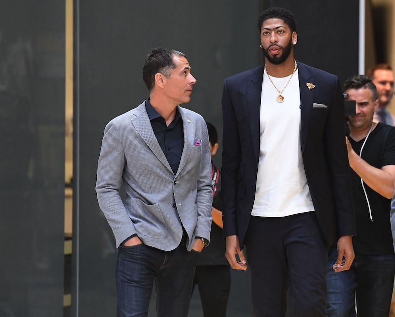 Anthony Davis, Rob Pelinka