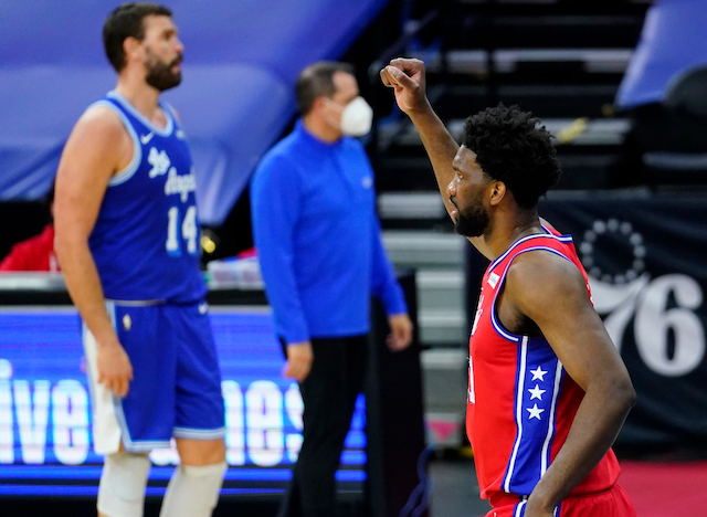 Joel Embiid, Marc Gasol, Frank Vogel