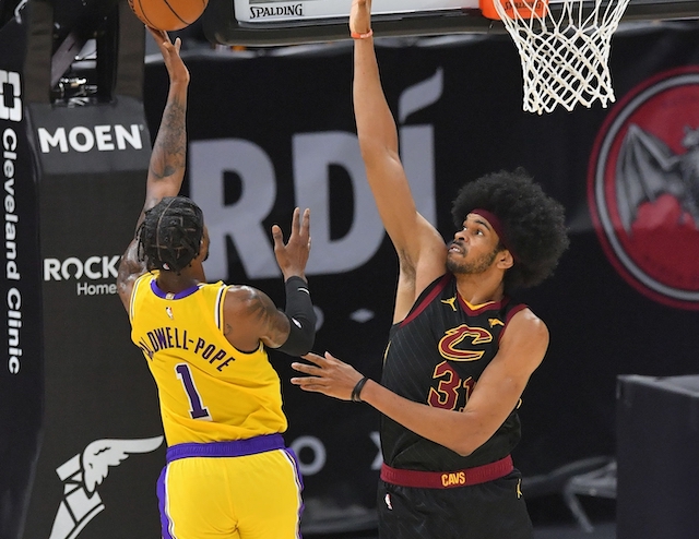 Kentavious Caldwell-Pope, Los Angeles Lakers, Jarrett Allen, Cleveland Cavaliers