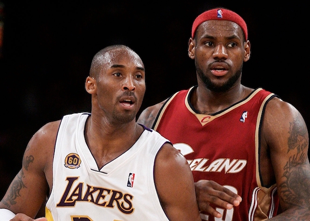 Kobe Bryant, LeBron James, Lakers