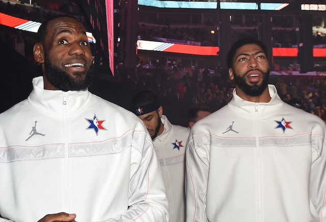 Anthony Davis, LeBron James, 2020 All-Star Game