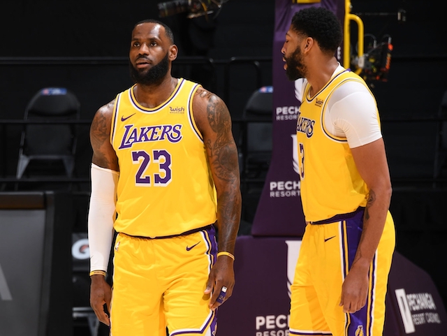 Anthony Davis, LeBron James, Lakers