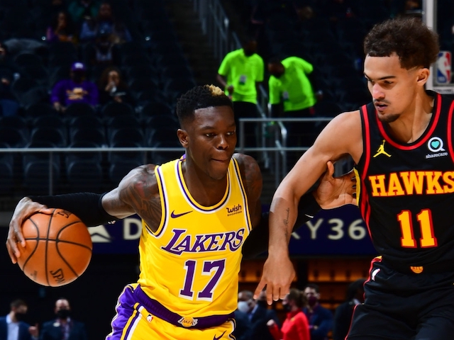 Dennis Schroder, Trae Young, Lakers, Hawks