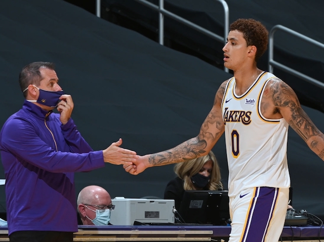 Kyle Kuzma, Frank Vogel, Los Angeles Lakers