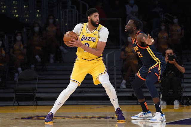 Anthony Davis Draymond Green Lakers