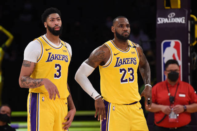 Anthony Davis Lebron James Lakers