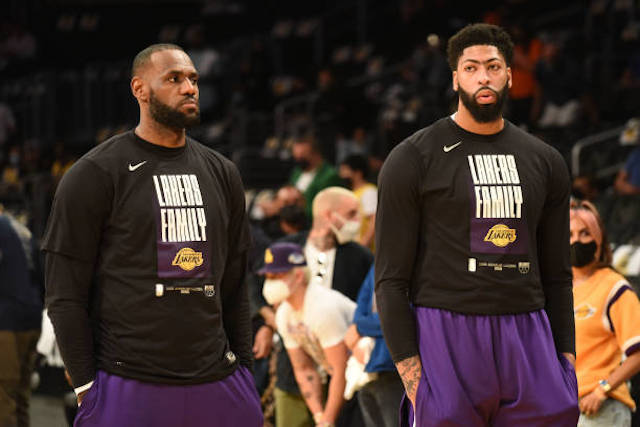 Lebron James, Anthony Davis, Lakers