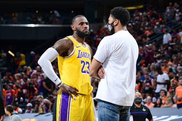 Lebron James, Anthony Davis, Lakers