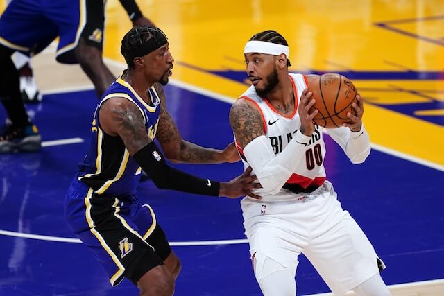 Carmelo Anthony, Kentavious Caldwell-Pope, Lakers, Blazers