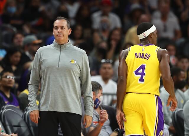 Frank Vogel, Rajon Rondo, Lakers