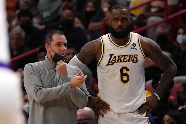 Frank Vogel LeBron James Lakers