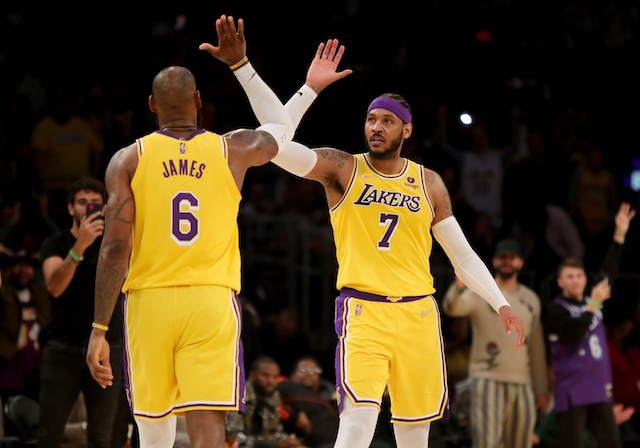 LeBron James, Carmelo Anthony, Lakers