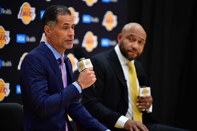 Rob Pelinka Darvin Ham Lakers