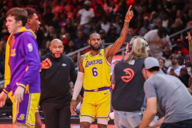 LeBron James Darvin Ham Lakers