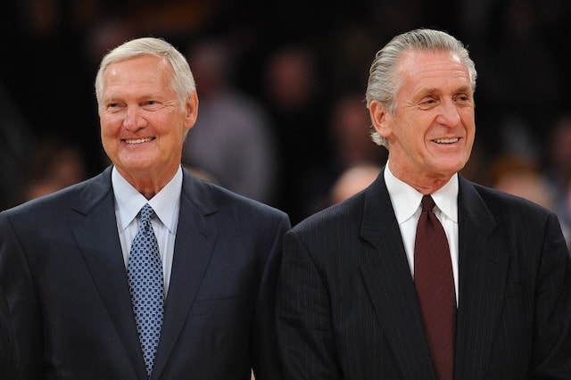 Jerry West, Pat Riley, Lakers