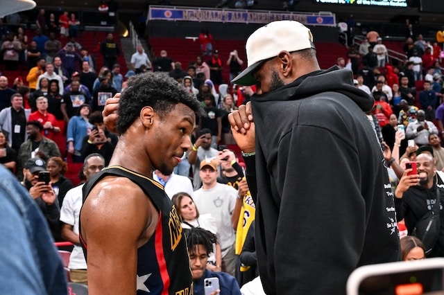 LeBron James, Bronny James, McDonald's All-American Game, Lakers