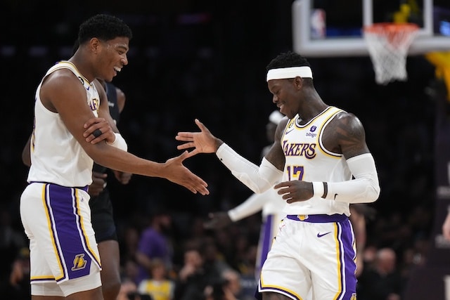 Rui Hachimura Dennis Schroder Lakers