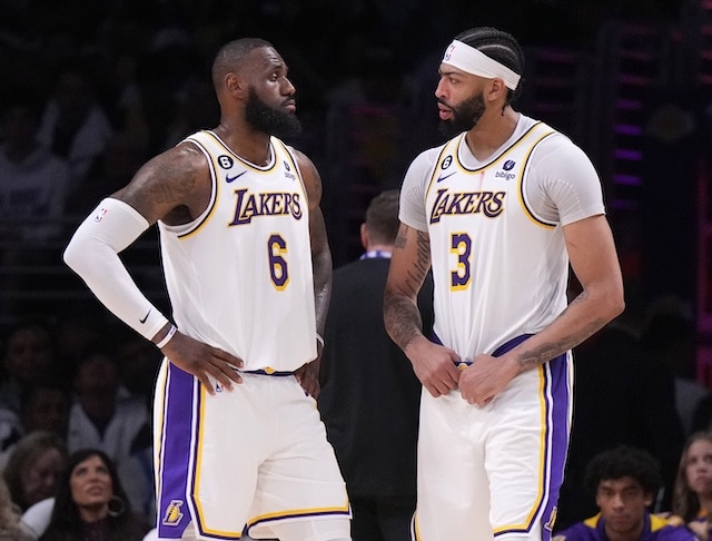 LeBron James Anthony Davis Lakers