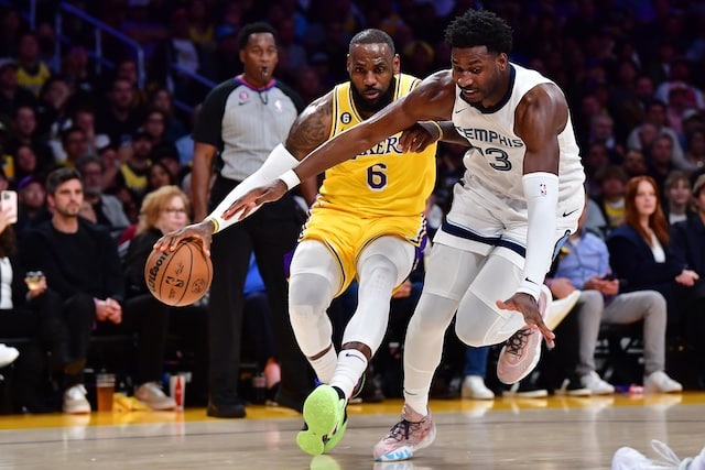 LeBron James Jaren Jackson Jr Lakers Grizzlies