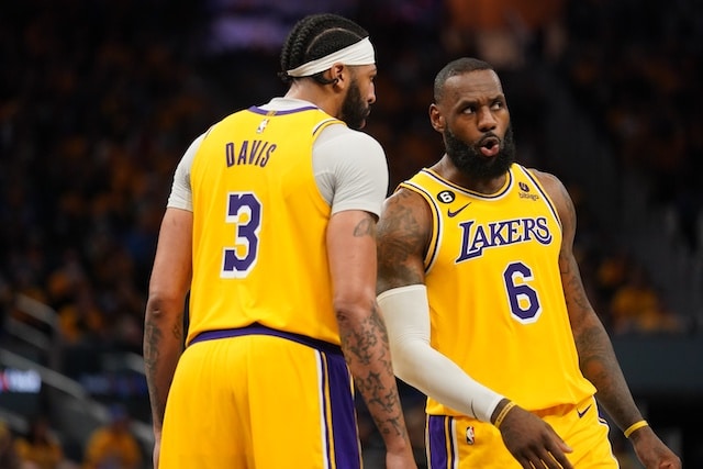 LeBron James Anthony Davis No. 3 Lakers Jersey Will Eventually Be Retired