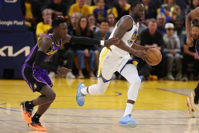 Dennis Schroder, Draymond Green, Lakers, Warriors