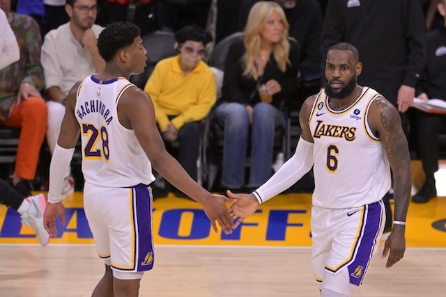 Rui Hachimura, LeBron James, Lakers