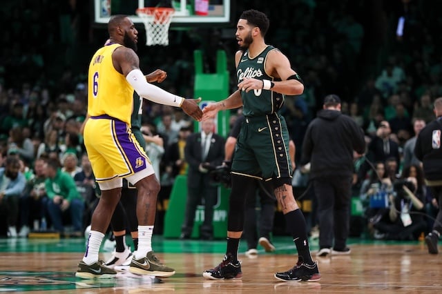 LeBron James, Jayson Tatum, Lakers, Celtics