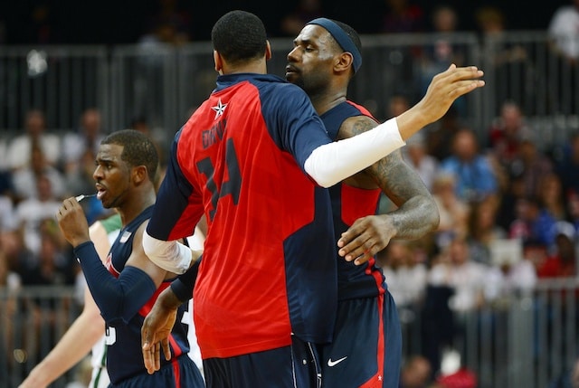 Lakers, LeBron James, Anthony Davis, Team USA