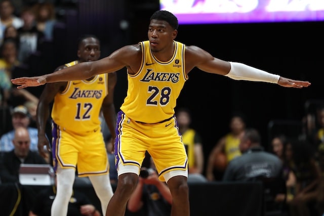 Rui Hachimura, Taurean Prince, Lakers