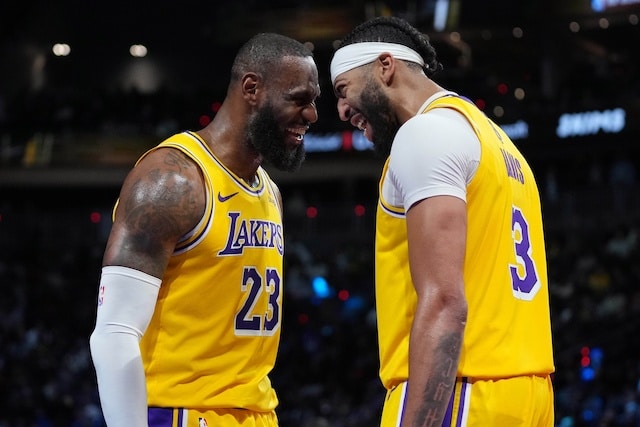 LeBron James, Anthony Davis, Lakers