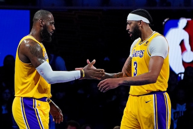 LeBron James, Anthony Davis, Lakers