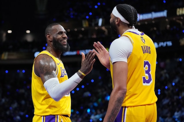 LeBron James, Anthony Davis, Lakers