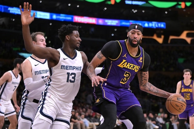 Anthony Davis, Jaren Jackson Jr., Lakers, Grizzlies