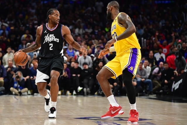 Kawhi Leonard, LeBron James, Lakers, Clippers