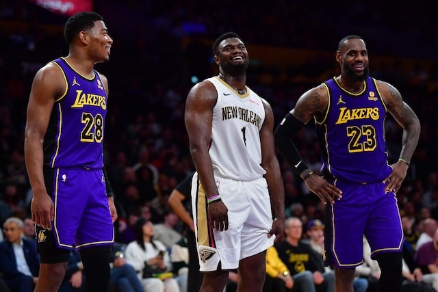 Rui Hachimura, Zion Williamson, LeBron James, Lakers, Pelicans