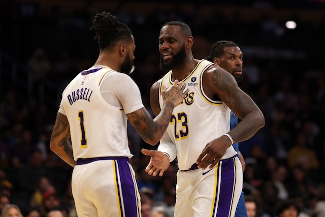 D'Angelo Russell, LeBron James, Lakers