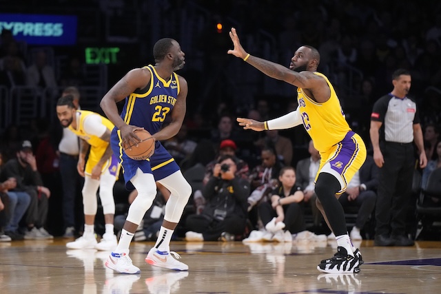 Draymond Green, LeBron James, Lakers, Warriors