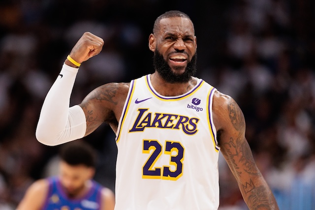 LeBron James, Lakers, Nuggets