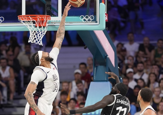 Anthony Davis, USA, Team USA, USA Basketball, 2024 Olympics