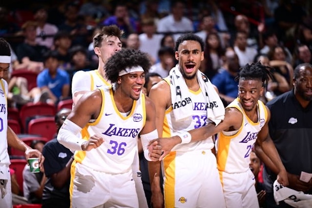 Blake Hinson, Armel Traore, Sean East II, Lakers, Las Vegas Summer League