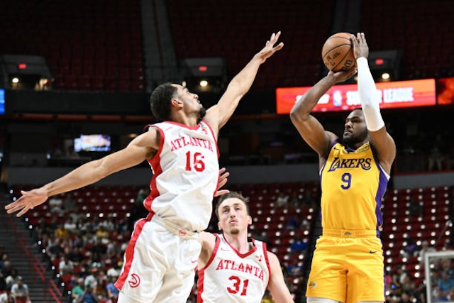 Bronny James, Lakers, Hawks, Las Vegas Summer League