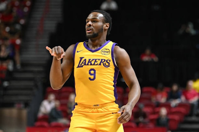 Bronny James, Lakers, Las Vegas Summer League