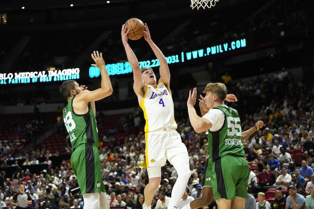 Dalton Knecht, Lakers, Celtics, Las Vegas Summer League