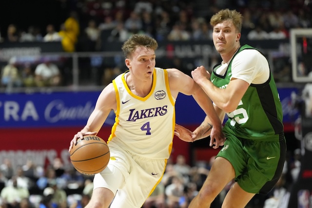 Dalton Knecht, Lakers, Las Vegas Summer League