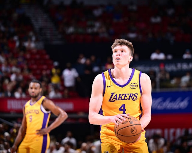 Dalton Knecht, Bronny James, Lakers, Las Vegas Summer League