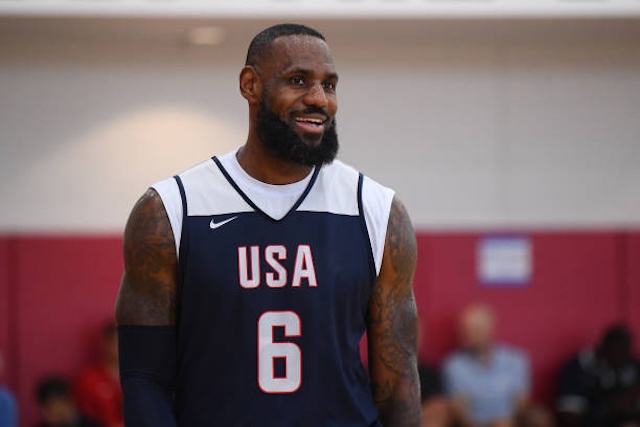 LeBron James, Lakers, Team USA, Olympics