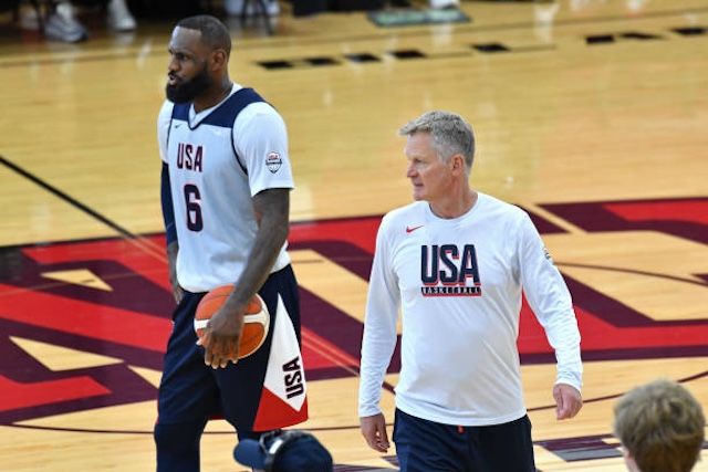 Steve Kerr, LeBron James, Team USA, Olympics