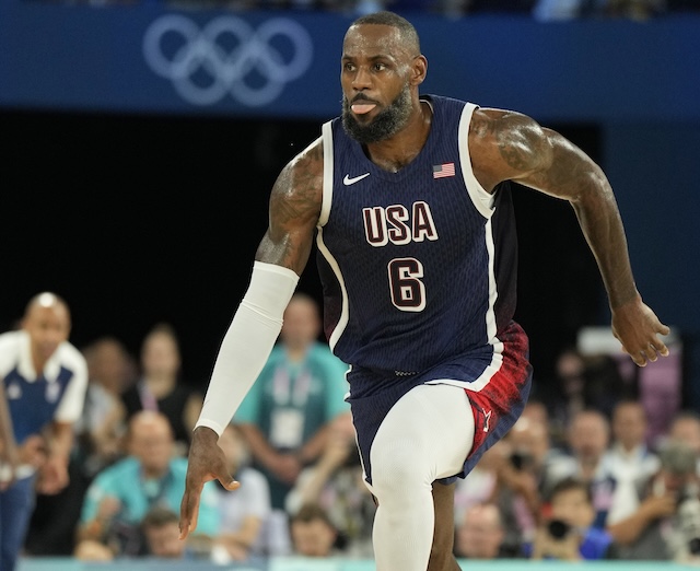 LeBron James, USA Basketball, Team USA, 2024 Olympics, France